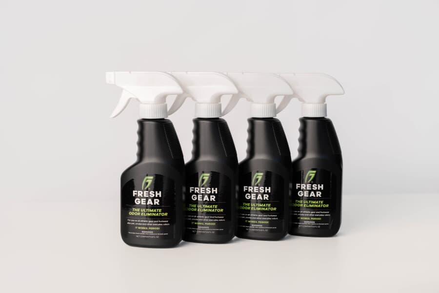 BEST VALUE (FREE Shipping): THE FOURSOME | Fresh Gear Spray | 8 oz. (4 units - FREE SHIPPING & HANDLING)