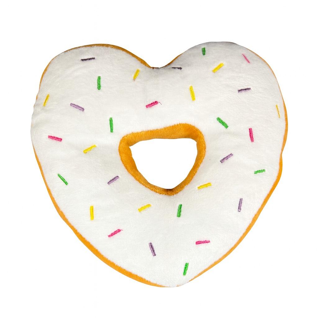 White Heart Donut "Play TIme Has Never Been This Sweet"