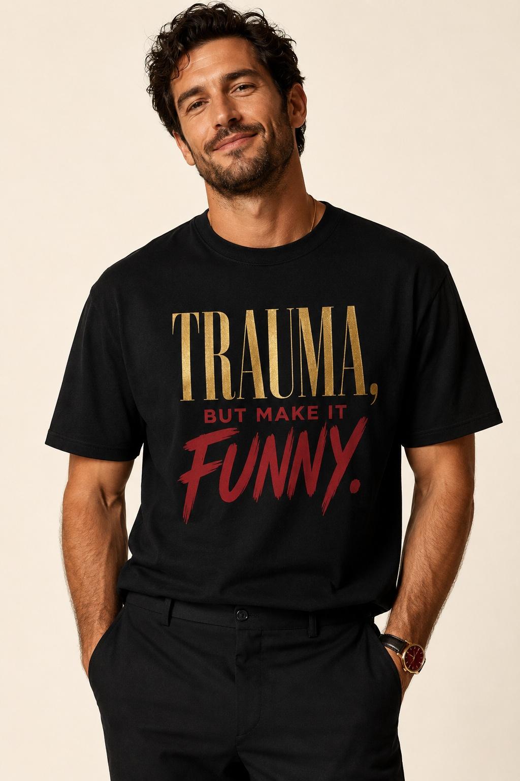 COTTON TSHIRST FUNNY PHRASE