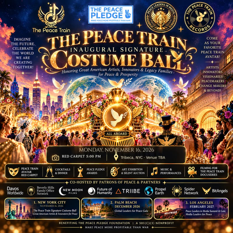 The Peace Train Signature Costume Ball