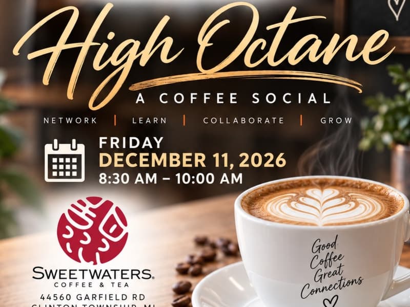 Impact Business Community -High Octane- A Coffee Social @ Sweetwater's Coffee and Tea